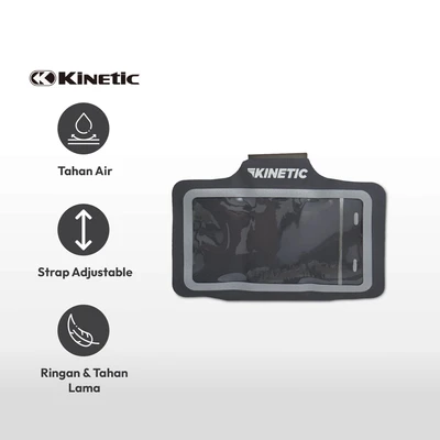 Gambar Kinetic Sport Arm Phone Holder - Abu-abu