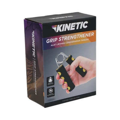 Gambar Kinetic Hand Grip Soft - Hitam/Kuning