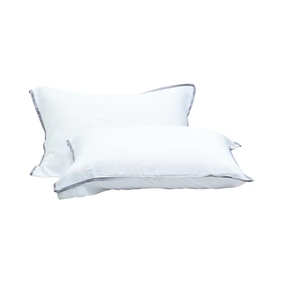 Gambar Informa Set 2 Pcs King Sarung Bantal Bamboo - Putih Off