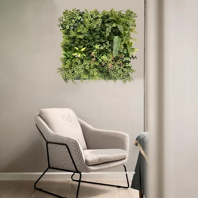 Gambar CC Grass Rumput Artifisial Dinding Rhea 50x50 cm - Mix