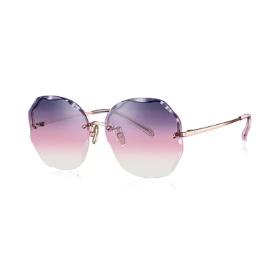 Gambar Parim Eyewear Sunnies Kacamata Anak Round Gradient Rose