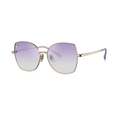 Gambar Parim Eyewear Sunnies Kacamata Anak Sunglasses Pule Metal - Ungu