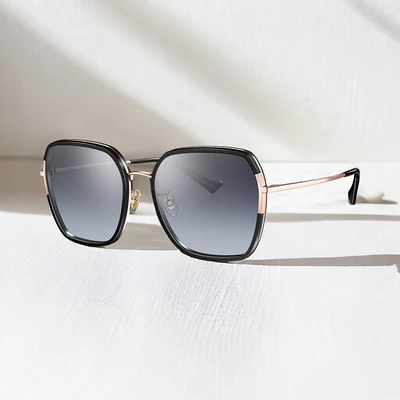 Gambar Parim Eyewear Sunnies Kacamata Sunglasess Oversized Fade - Hitam