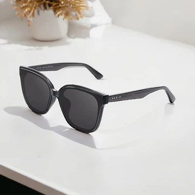 Gambar Parim Eyewear Sunnies Kacamata Sunglasses Wide Square - Abu-Abu