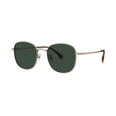 Gambar Parim Eyewear Sunnies Kacamata Sunglasses Round Ultem - Gold/Hitam