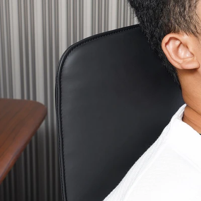 Gambar Sevati Amola Kursi Kantor Sandaran Tinggi - Hitam