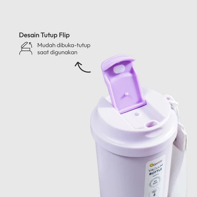 Gambar Appetite Kirby Mug Vacuum Flask Stainless Steel 420 ml - Ungu