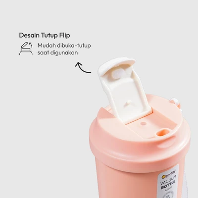Gambar Appetite Kirby Mug Vacuum Flask Stainless Steel 420 ml - Peach