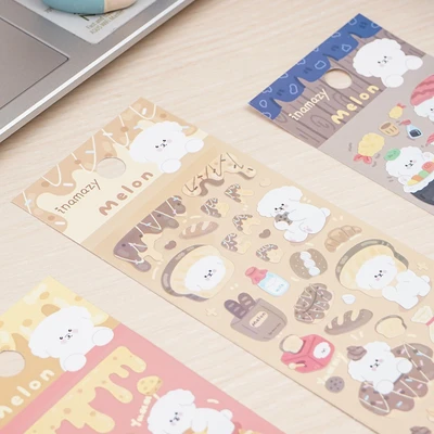 Gambar Ataru Stiker Dekorasi 2D Melon Wswc001115 Random