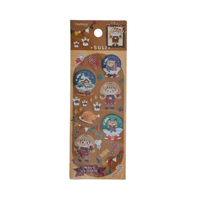 Gambar Ataru Stiker Dekorasi 2D Suli Wswc13-106 Random