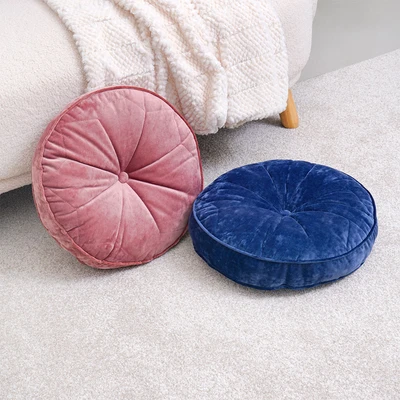 Gambar Informa Allen Bantal Sofa Dacron Round 38x38 cm - Merah