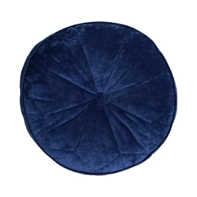 Gambar Informa Allen Bantal Sofa Dacron Round 38x38 cm - Biru Navy