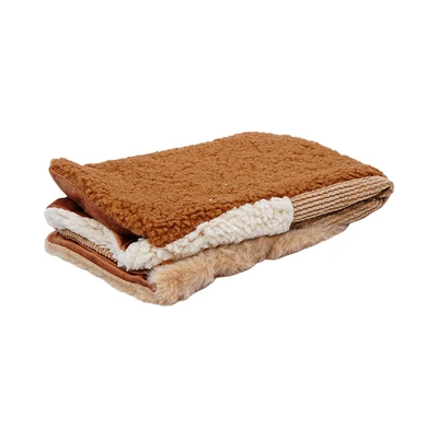 Gambar Informa Alva Sarung Bantal Sofa Polyester 30x50 cm - Cokelat