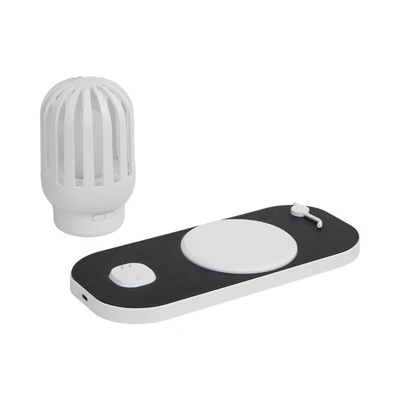 Gambar Ataru Lampu Meja Rechargeable Dengan Wireless Charger - Putih