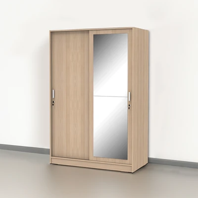 Gambar Informa Rana Lemari Pakaian Pintu Geser - Cokelat Maple