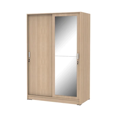 Gambar Informa Rana Lemari Pakaian Pintu Geser - Cokelat Maple