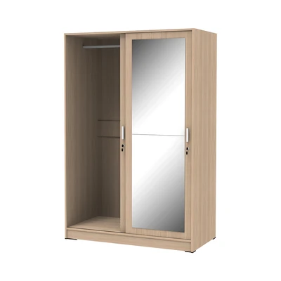 Gambar Informa Rana Lemari Pakaian Pintu Geser - Cokelat Maple
