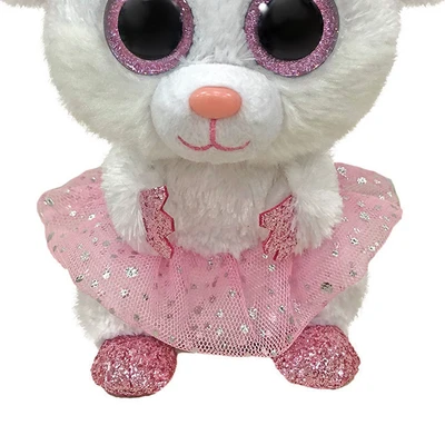 Gambar Ty Beanie Boos Boneka Hewan Nina Mouse Medium Ty95321