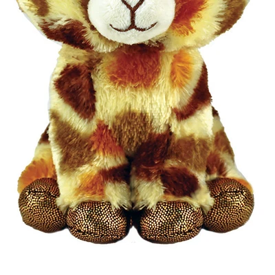 Gambar Ty Beanie Boos Boneka Hewan Stilts Giraffe Reguler Ty95334