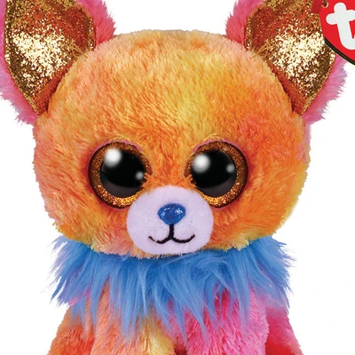 Gambar Ty Beanie Boos Boneka Hewan Yips Chihuahua Reguler Ty95336