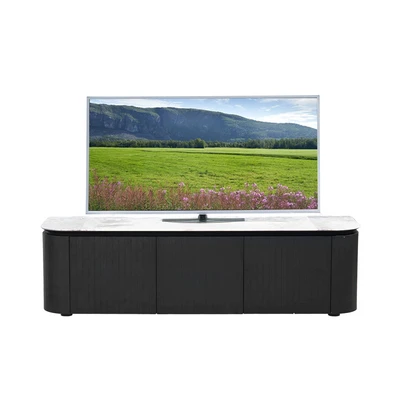 Gambar Informa Luxor Rak Tv - Hitam/cokelat Oak