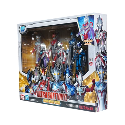 Gambar Ultraman Set Action Figure Deluxe Heroes Series 2
