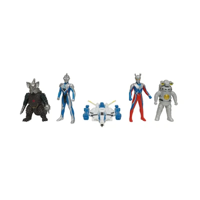 Gambar Ultraman Set Action Figure Heroes Vs Monster Duel 2