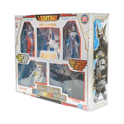 Gambar Ultraman Set Action Figure Heroes Vs Monster Duel 2