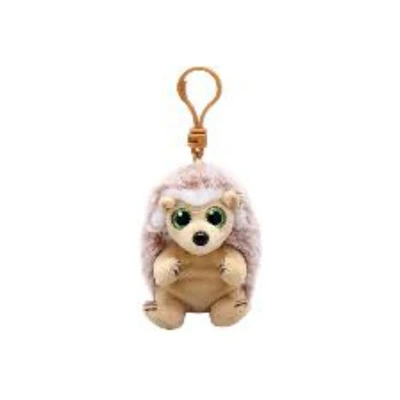 Gambar Ty Beanie Bellies Gantungan Kunci Boneka Bumper Hedgehog - Cokelat