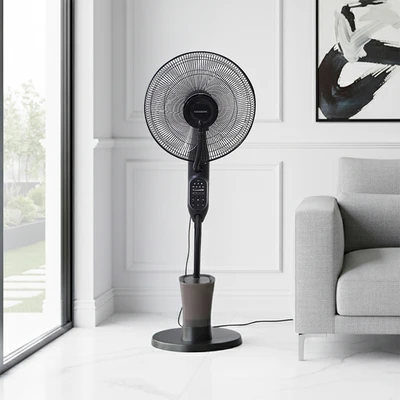 Gambar Krisbow Kipas Angin Uap 16 Inch 75 Watt - Hitam