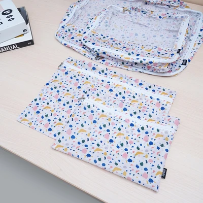 Gambar Ataru Tas Organizer Terrazzo Set 4 pcs - Mix