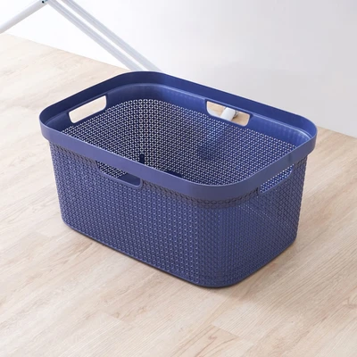 Gambar Ezy Storage 59x40.8x27.7 Cm Keranjang Laundry Mode - Biru