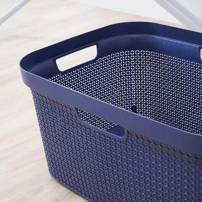 Jual Ezy Storage 59 X 40 X 27 Cm Keranjang Laundry Mode Biru