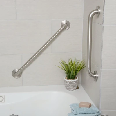 Gambar Fosa 60x3.2x0.12 cm Handle Kamar Mandi - Chrome