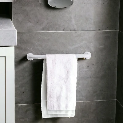 Gambar Fosa 40x3.2x0.12 cm Handle Kamar Mandi - Putih