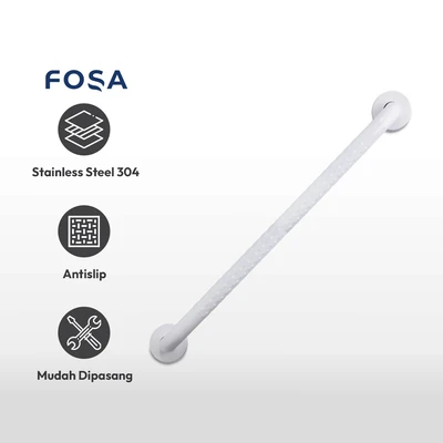 Gambar Fosa 60x3.2x0.12 cm Handle Kamar Mandi - Putih