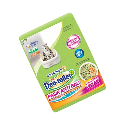 Gambar Unicharm Pet Deo Toilet Pasir Kucing Anti Bau 2 Liter