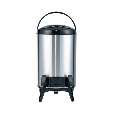 Gambar Kris Dispenser Minuman Vacuum Flask Aluminium 11 Liter - Silver