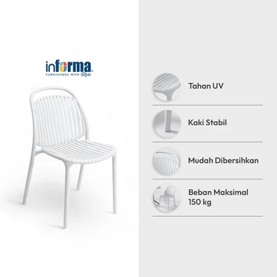 Gambar Informa Brava Kursi Teras - Abu-Abu Muda