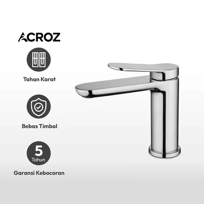 Gambar Acroz Verona Keran Wastafel Mixer 15 cm - Chrome