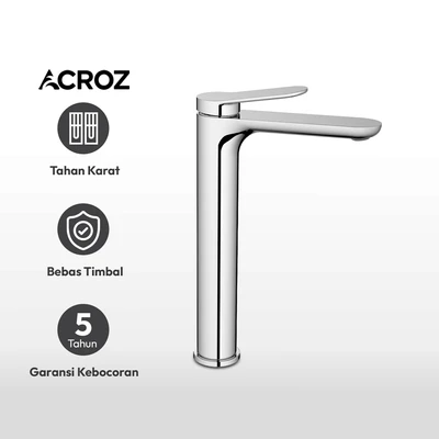 Gambar Acroz Vernona Keran Wastafel Mixer - Hitam