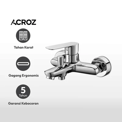 Gambar Acroz 21.2x17.7x10.4 Cm Florence Keran Shower Mixer