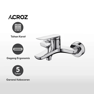 Gambar Acroz 21.2x18.3x11.4 Cm Vittoria Keran Shower Mixer