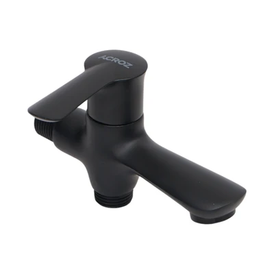 Gambar Acroz Veneto Keran Kamar Mandi 13x5.2x8 cm - Hitam