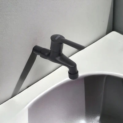 Gambar Acroz Veneto Keran Kamar Mandi Long - Hitam