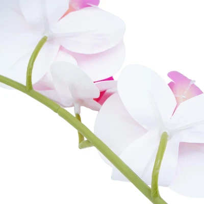 Gambar Informa Bunga Artifisial Orchid 3x3x73 cm - Ungu/Putih
