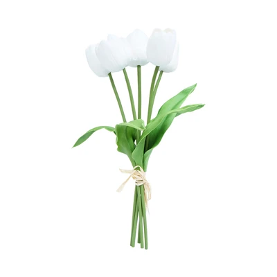 Gambar Informa Bunga Artifisial Tulip 12x12x36 cm - Putih