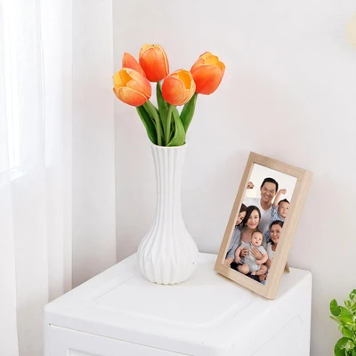 Gambar Informa Bunga Artifisial Tulip 13x13x36 cm - Oranye