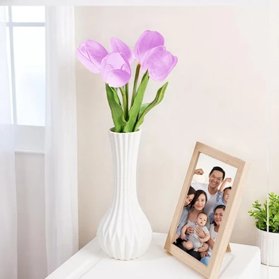 Gambar Informa Bunga Artifisial Tulip 12x12x36 cm - Ungu