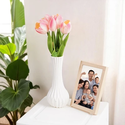Gambar Informa Bunga Artifisial Tulip 12x12x36 cm - Pink